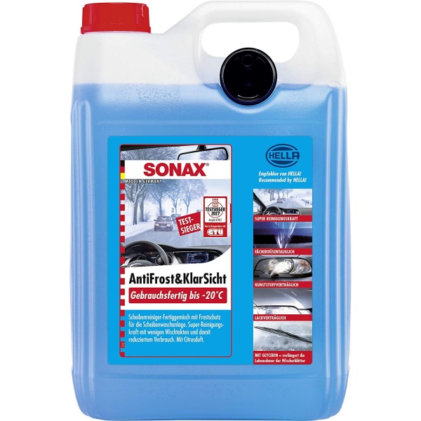 Sonax Solutie Parbriz Iarna Diluat -20°C 5L 332500